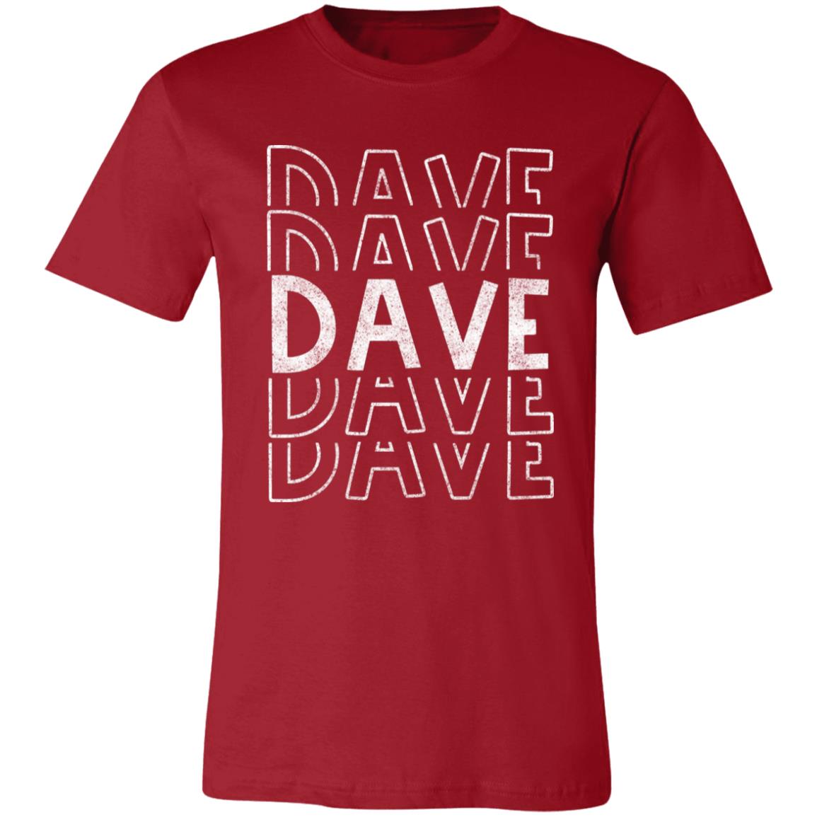 Stacked DAVE Retro Shirt | DMB Tee | Unisex Super Soft Premium Graphic T-Shirt