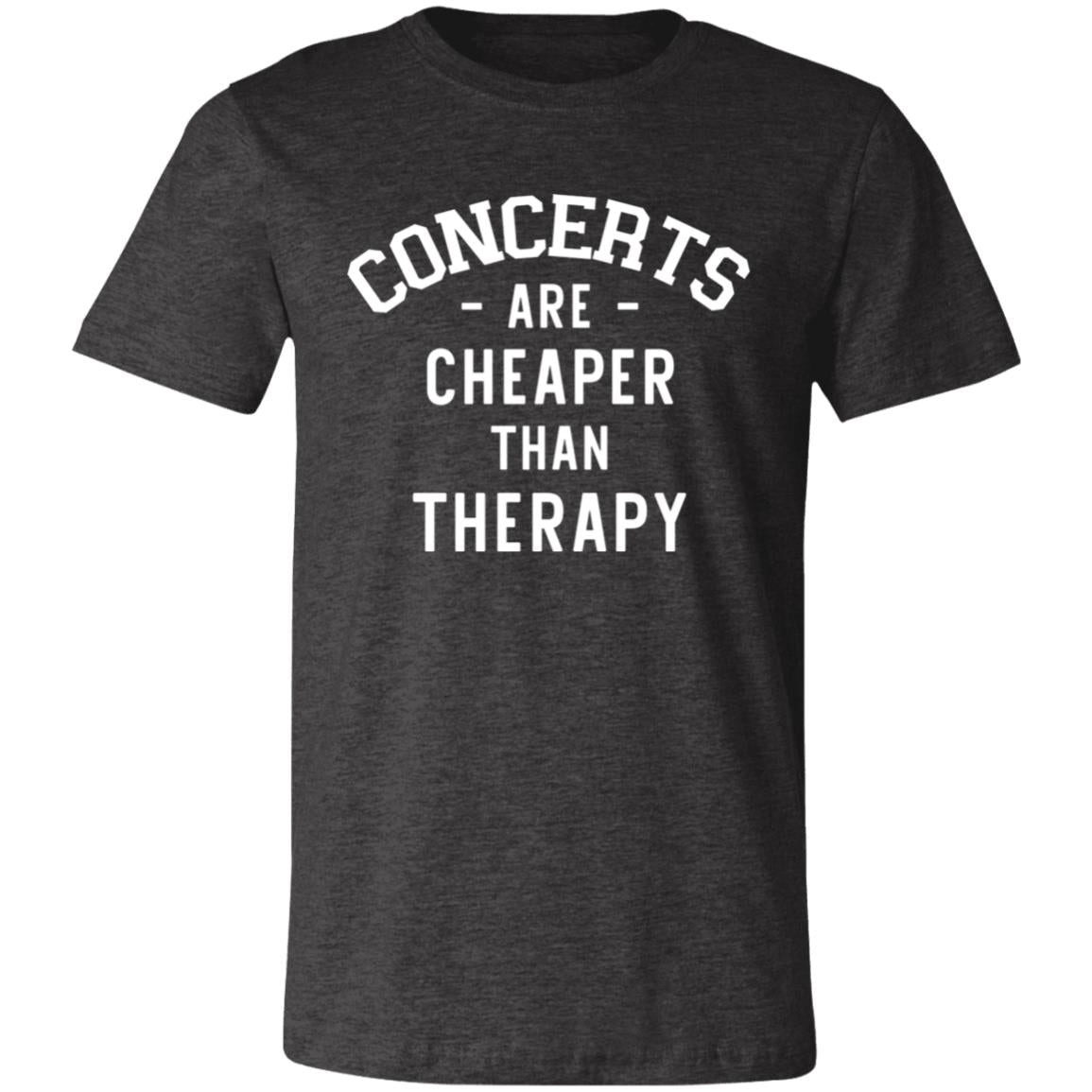 Concerts Are Cheaper Than Therapy | Music Merch Shirt | Band Shirt | Concert Shirt | Funny Shirt