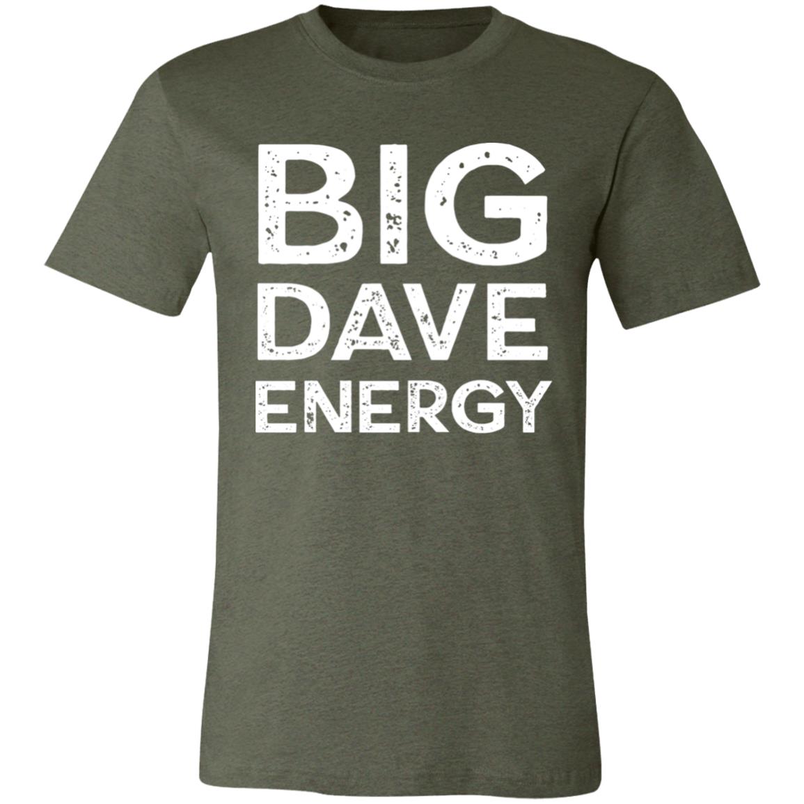 Big Dave Energy Unisex T-Shirt | DMB Tour Merch | Dave Matthews Band T-Shirt
