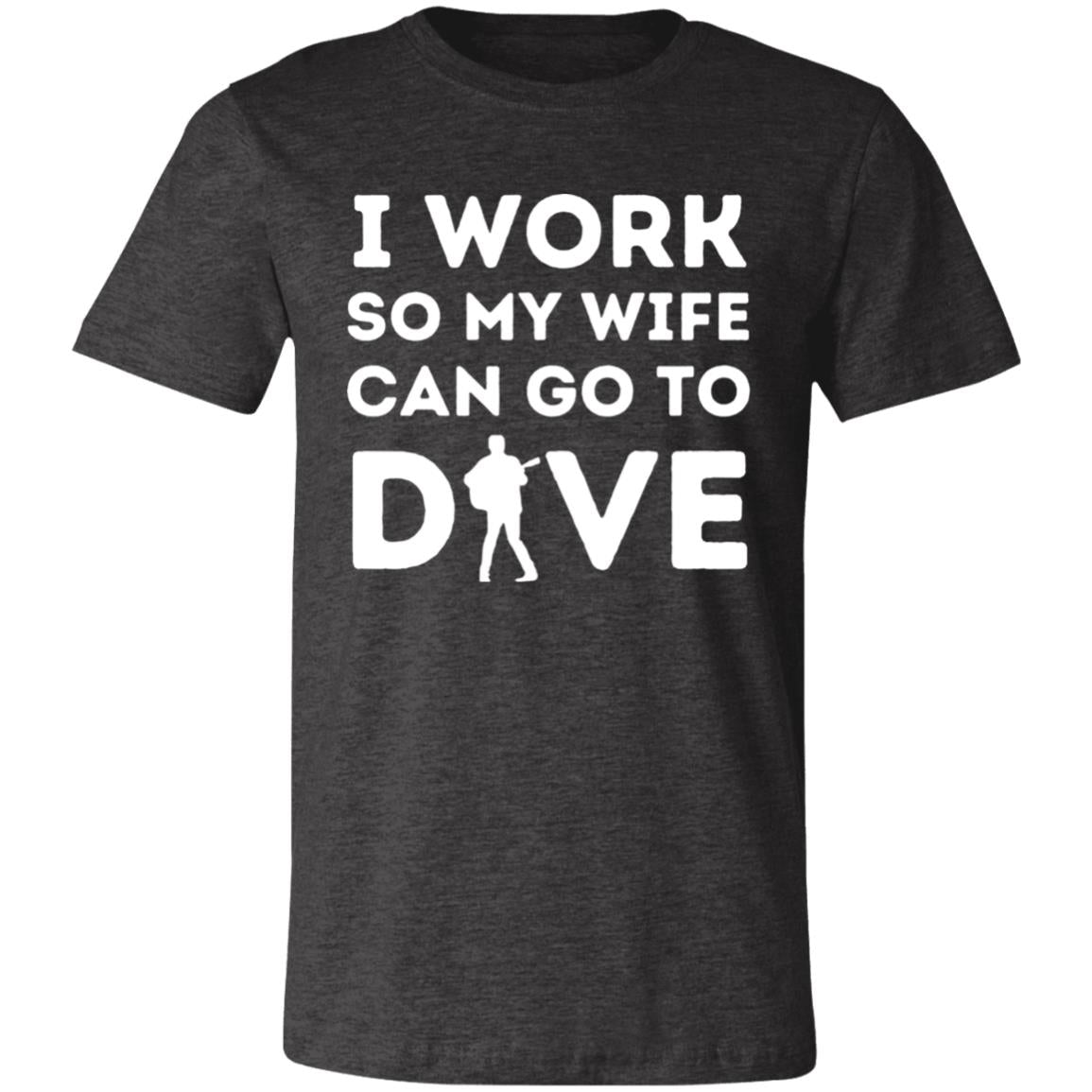 I Work So My Wife Can Go To Dave T-Shirt | Funny DMB Tour Merch