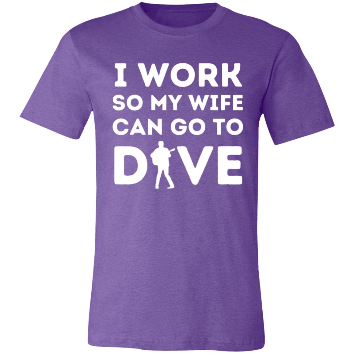 I Work So My Wife Can Go To Dave T-Shirt | Funny DMB Tour Merch