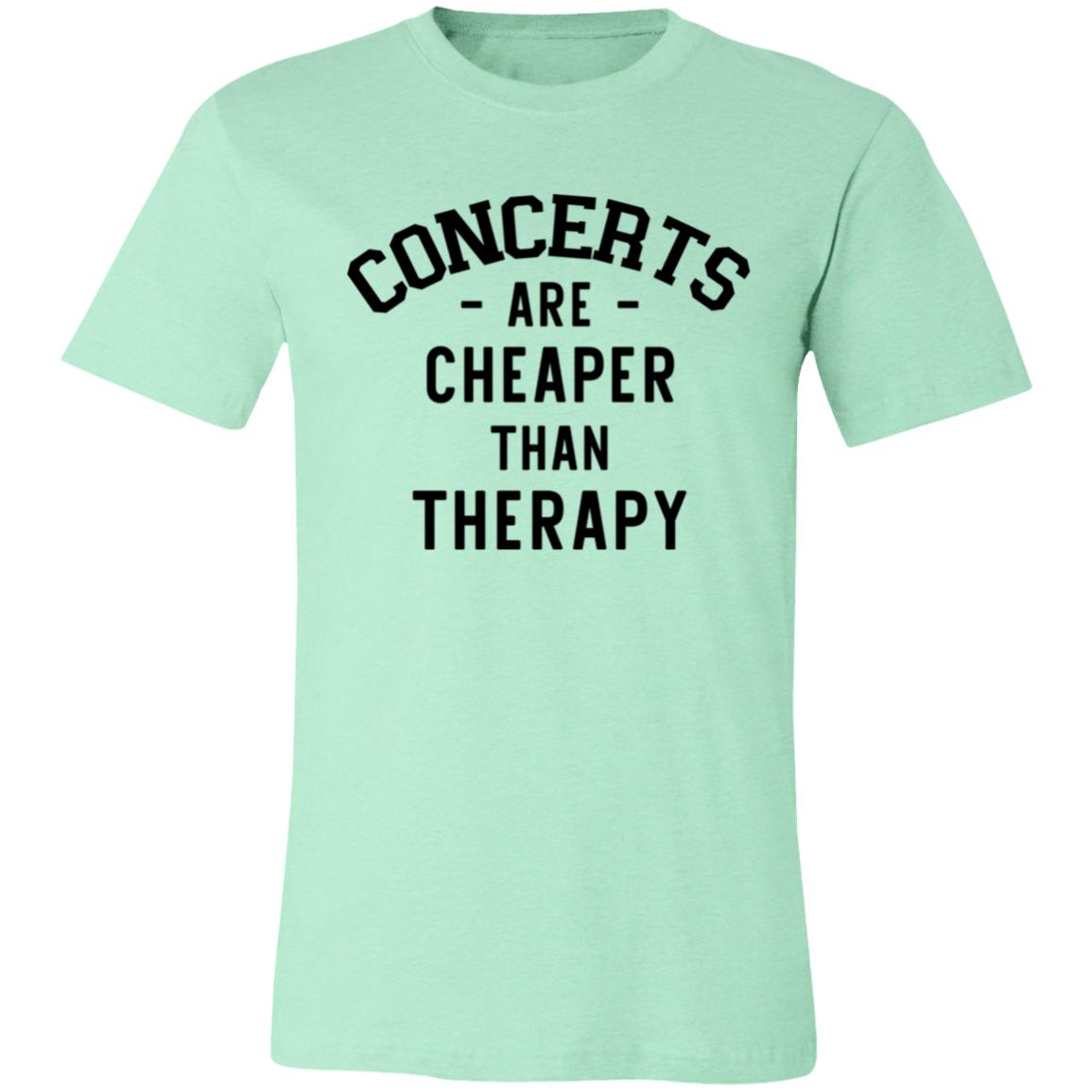Concerts Are Cheaper Than Therapy | Music Merch Shirt | Band Shirt | Concert Shirt | Funny Shirt