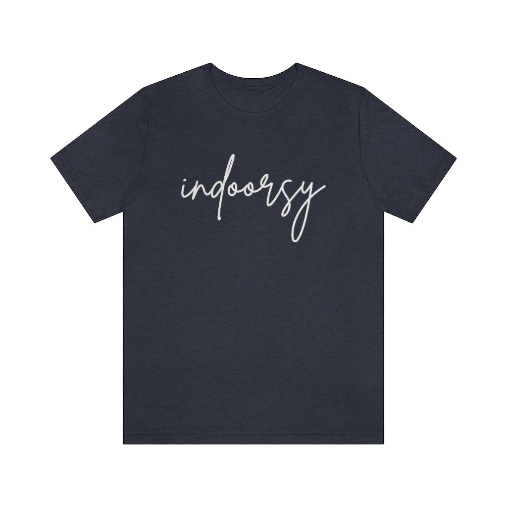 Indoorsy Funny Graphic T-Shirt