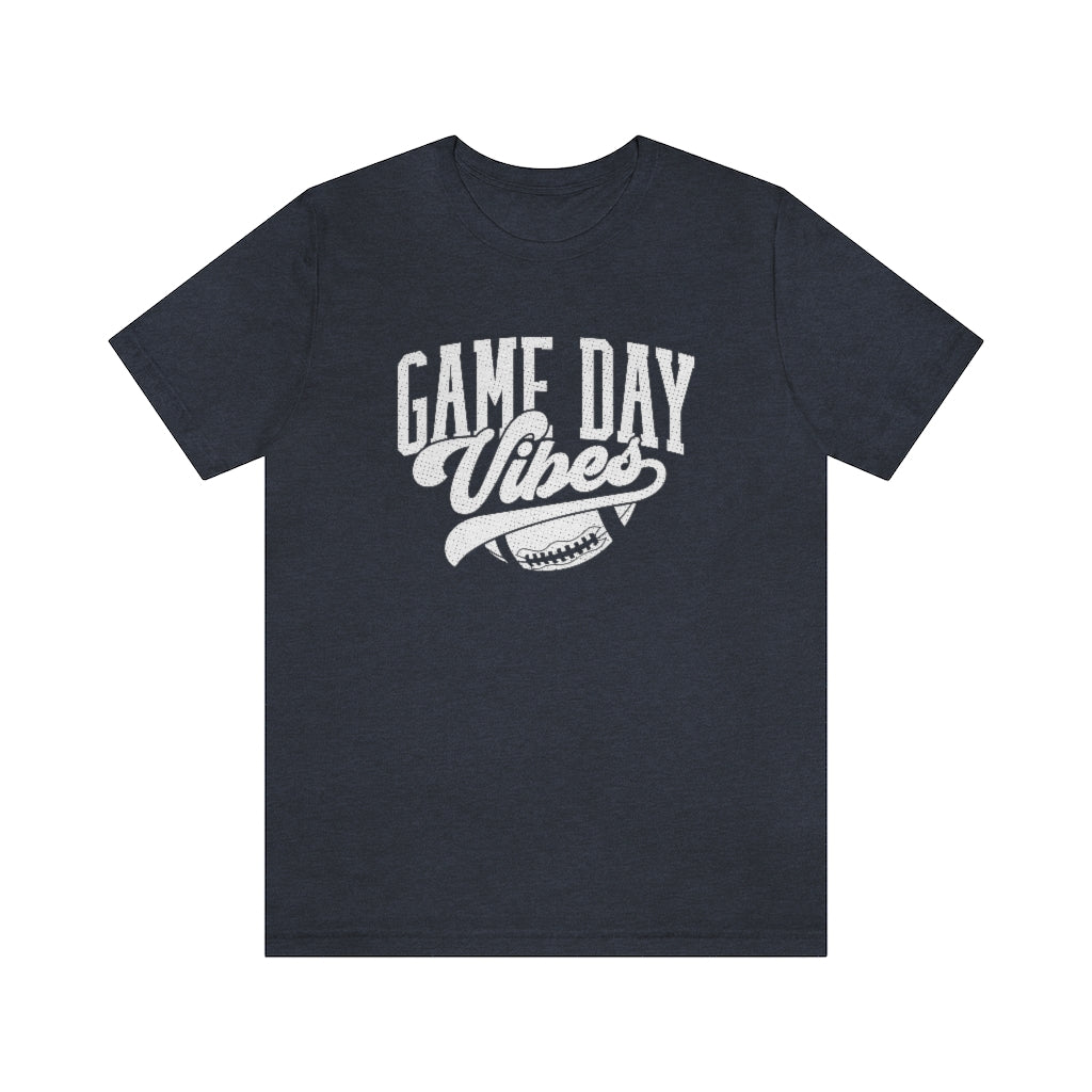 Game Day Vibes Football Shirt | Unisex Super Soft Premium Graphic T-Shirt
