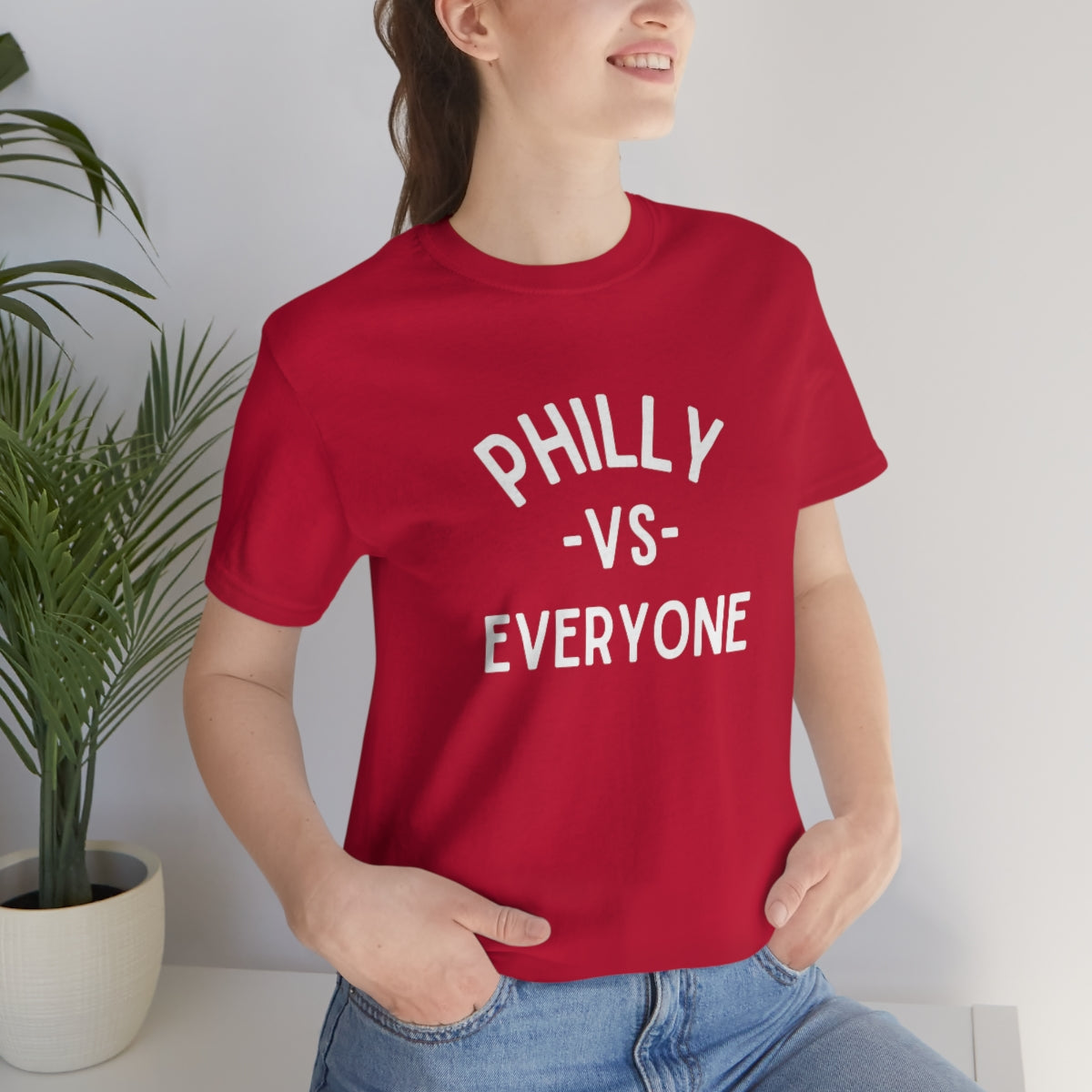Philly Vs Everyone Shirt | Phillies Eagles Flyers Sixers Shirt | Funny Philadelphia Sports Graphic T-Shirt