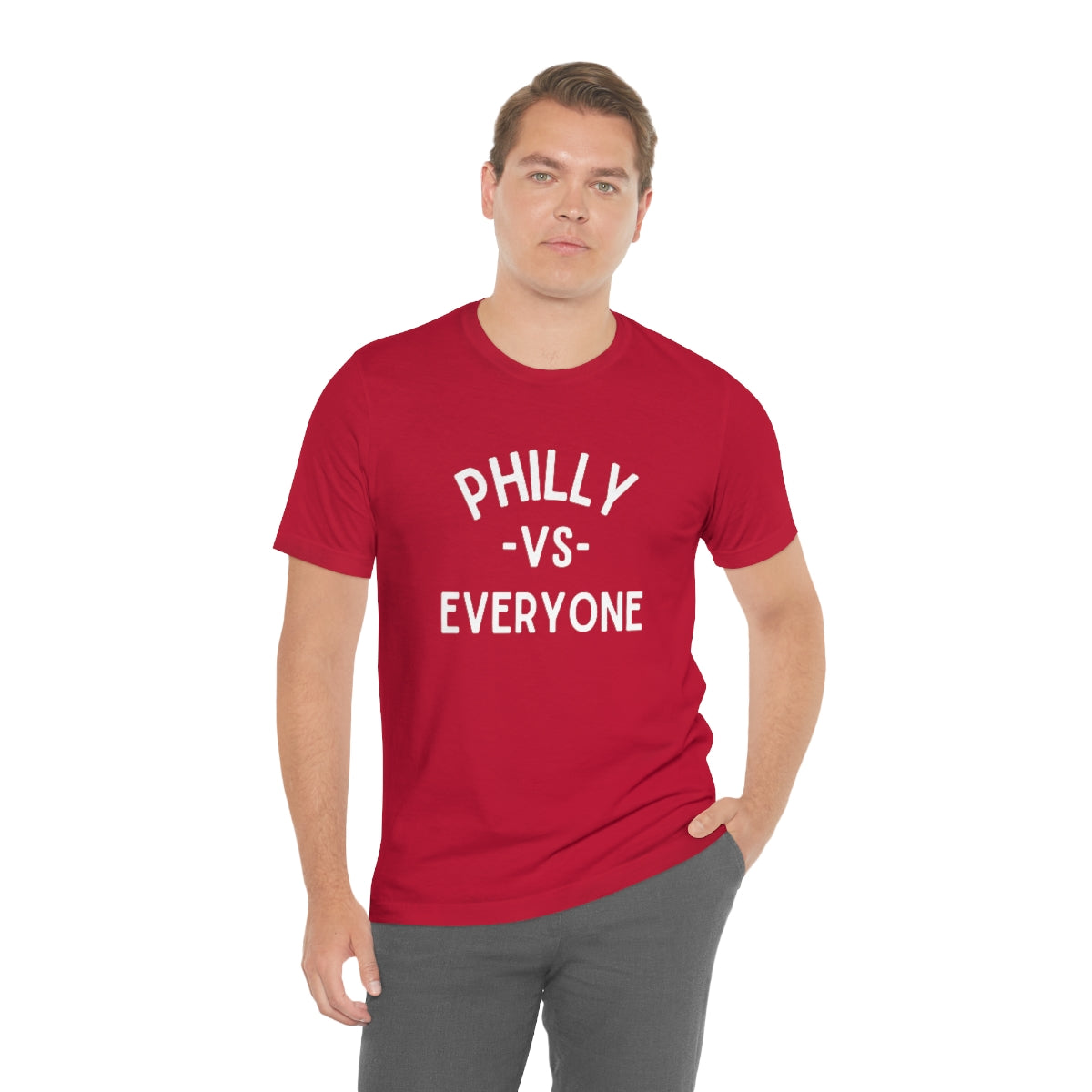 Philly Vs Everyone Shirt | Phillies Eagles Flyers Sixers Shirt | Funny Philadelphia Sports Graphic T-Shirt
