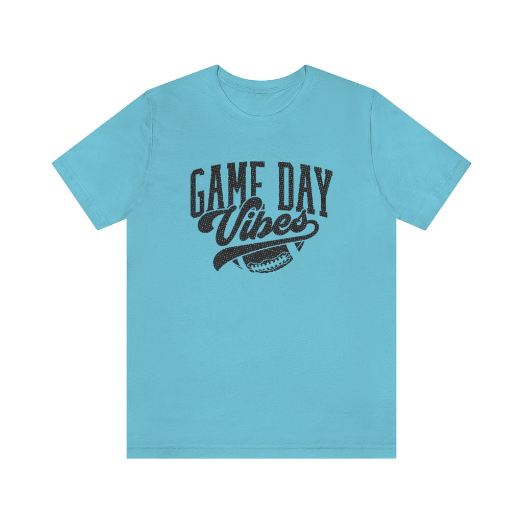 Game Day Vibes Football Shirt | Unisex Super Soft Premium Graphic T-Shirt