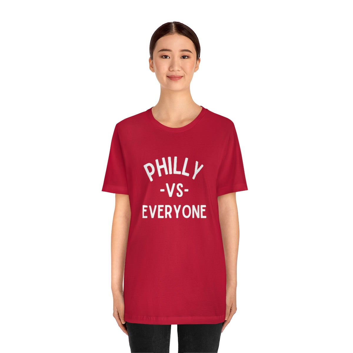 Philly Vs Everyone Shirt | Phillies Eagles Flyers Sixers Shirt | Funny Philadelphia Sports Graphic T-Shirt