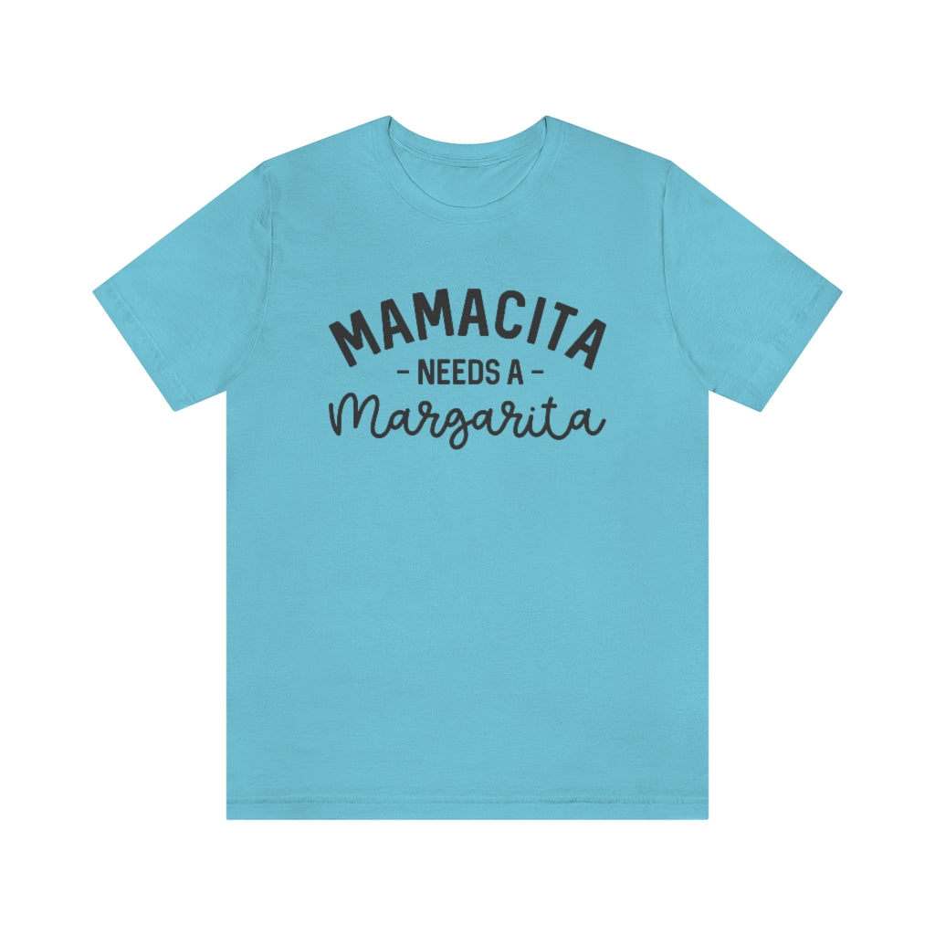 Mamacita Needs a Margarita Tee | Funny Mom Graphic T-Shirt