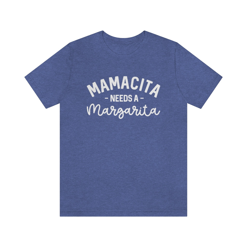 Mamacita Needs a Margarita Tee | Funny Mom Graphic T-Shirt