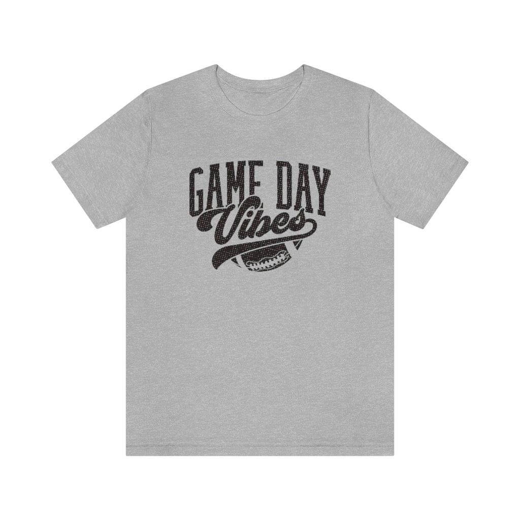 Game Day Vibes Football Shirt | Unisex Super Soft Premium Graphic T-Shirt