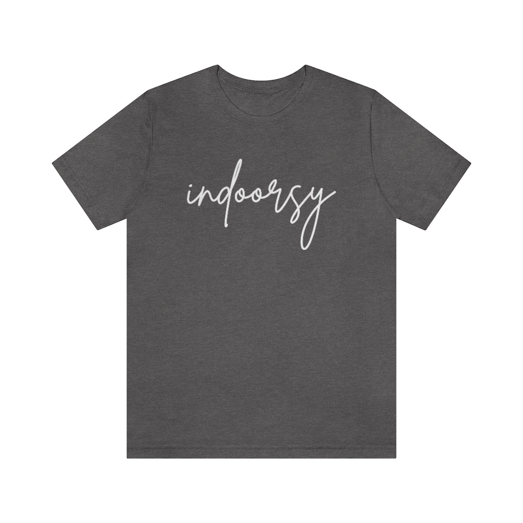 Indoorsy Funny Graphic T-Shirt