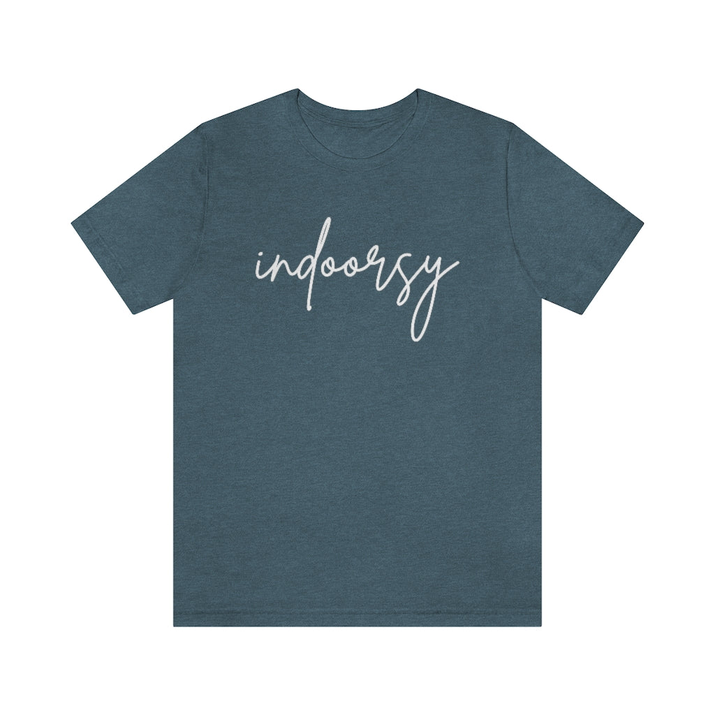 Indoorsy Funny Graphic T-Shirt