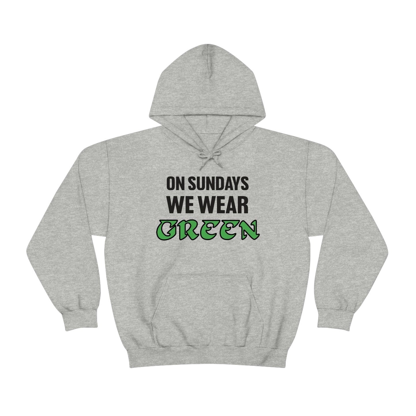 On Sundays We Wear Green Hoodie | Philadelphia Football Hoodie | Eagles Hoodie | Premium Unisex Hooded Sweatshirt