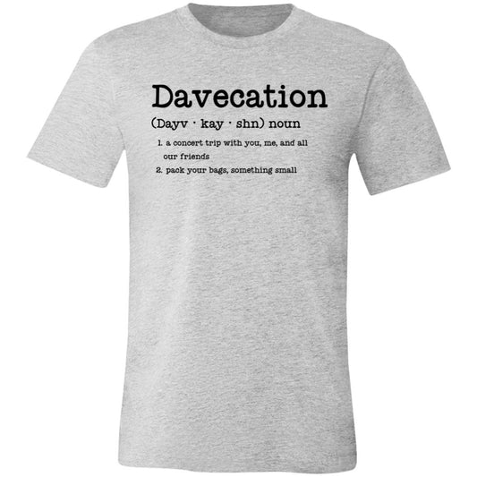 Davecation Concert T-Shirt | DMB Tour Merch | Super Soft Premium Unisex Shirt