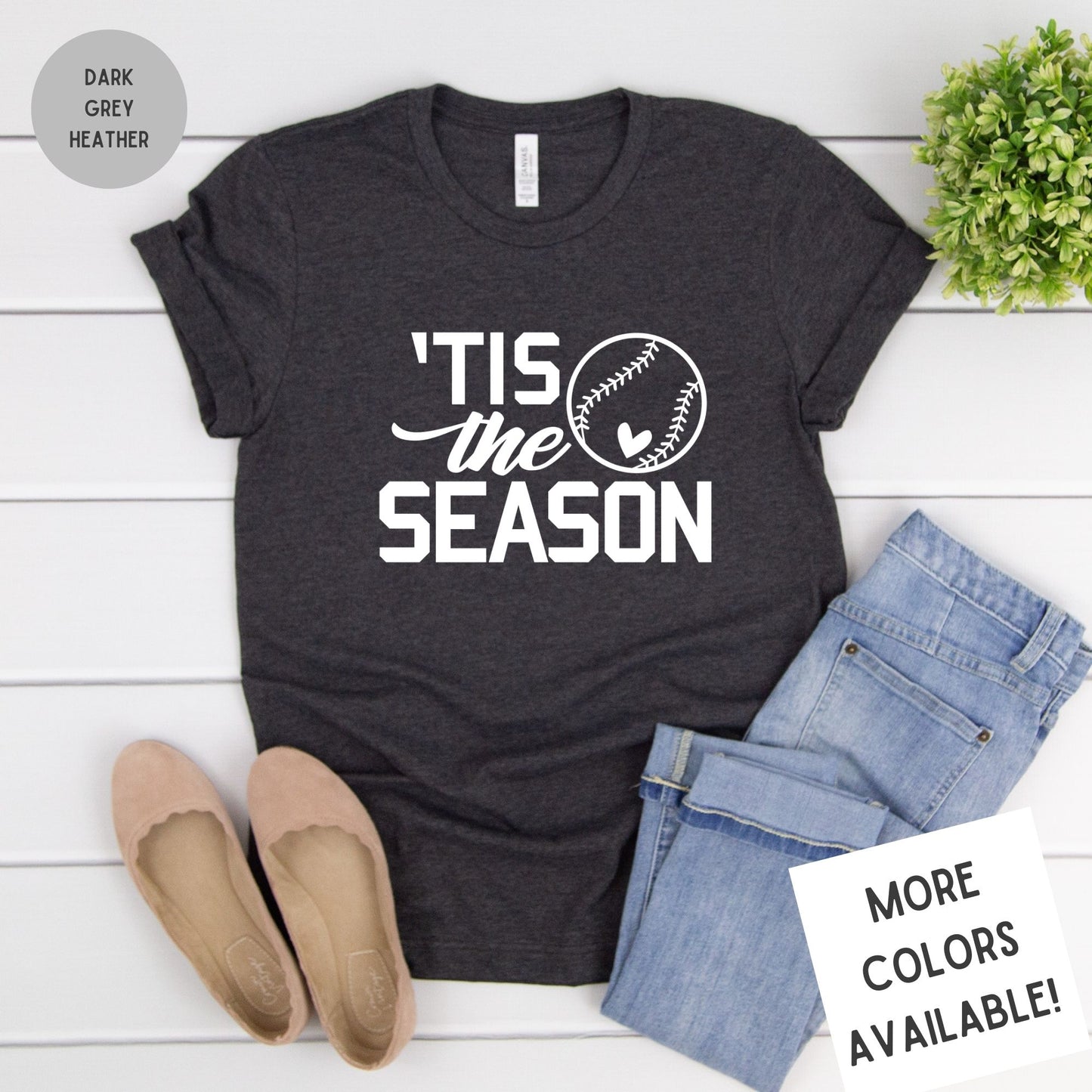 Tis The Season Baseball & Softball Mom Shirt