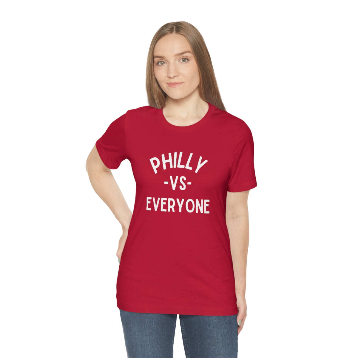 Philly Vs Everyone Shirt | Phillies Eagles Flyers Sixers Shirt | Funny Philadelphia Sports Graphic T-Shirt