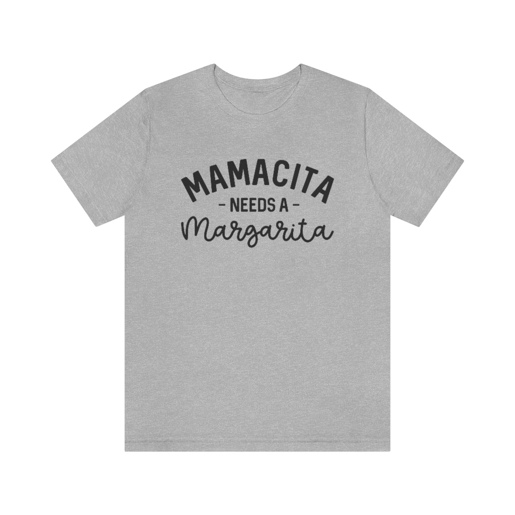 Mamacita Needs a Margarita Tee | Funny Mom Graphic T-Shirt