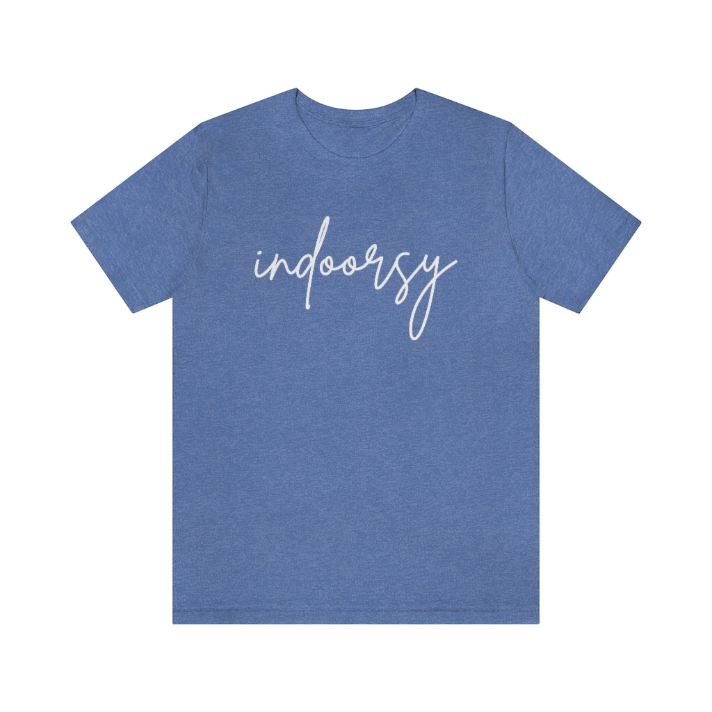 Indoorsy Funny Graphic T-Shirt
