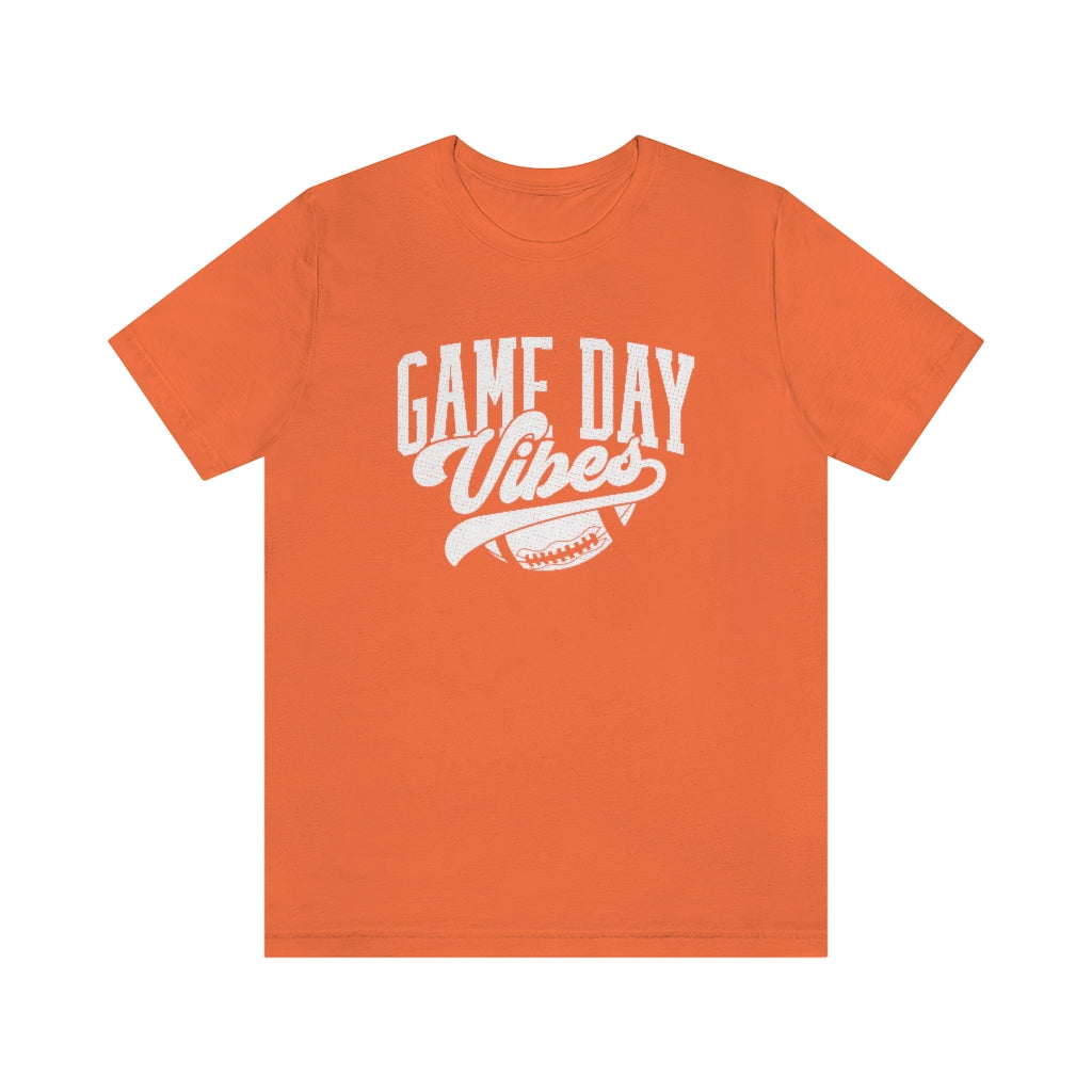 Game Day Vibes Football Shirt | Unisex Super Soft Premium Graphic T-Shirt