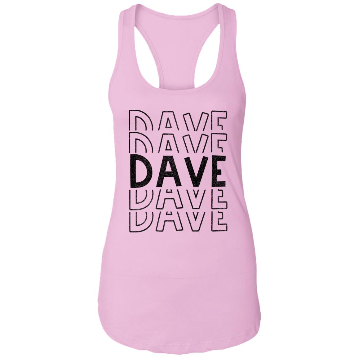 Stacked DAVE Retro Tank | DMB Women's Racerback Tank