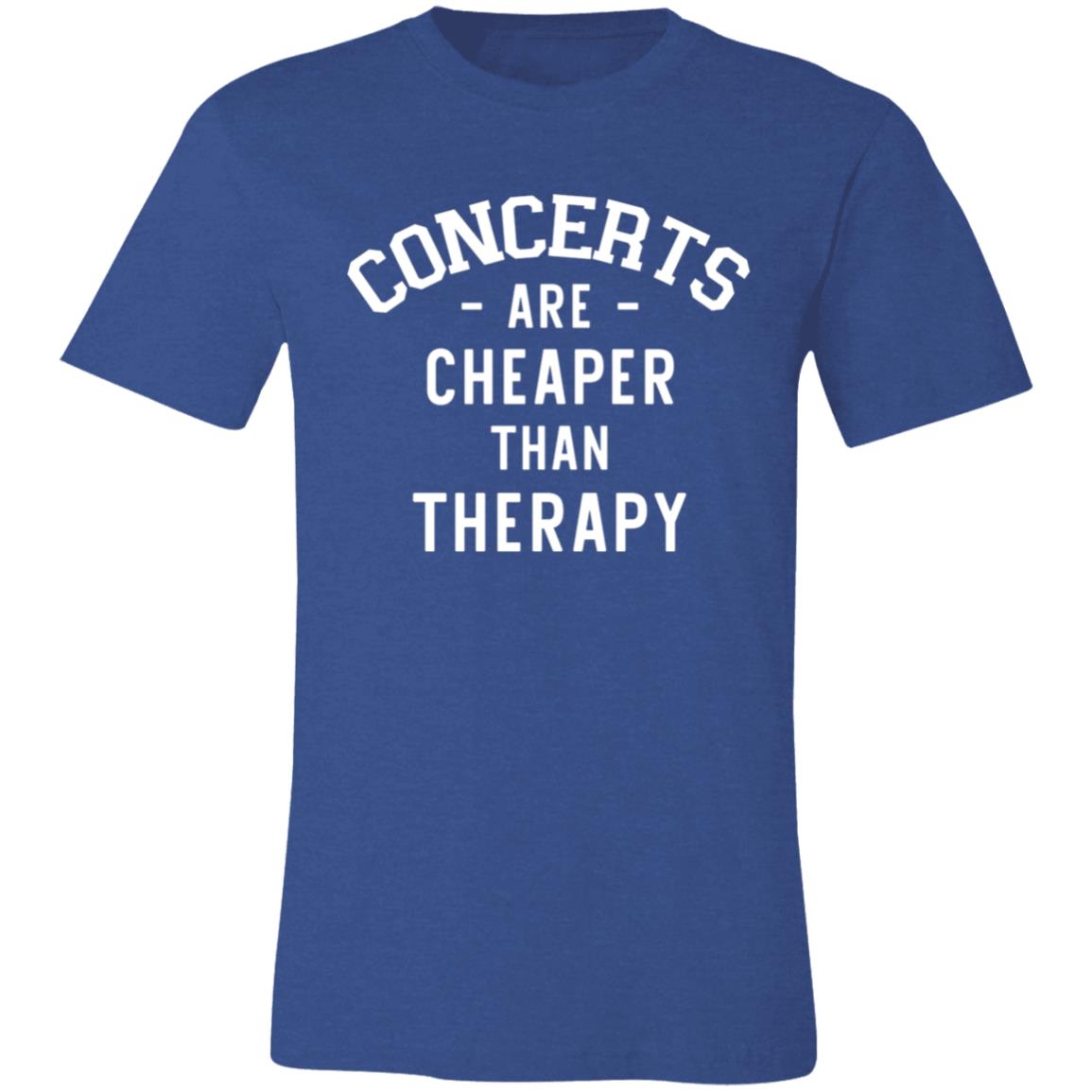 Concerts Are Cheaper Than Therapy | Music Merch Shirt | Band Shirt | Concert Shirt | Funny Shirt