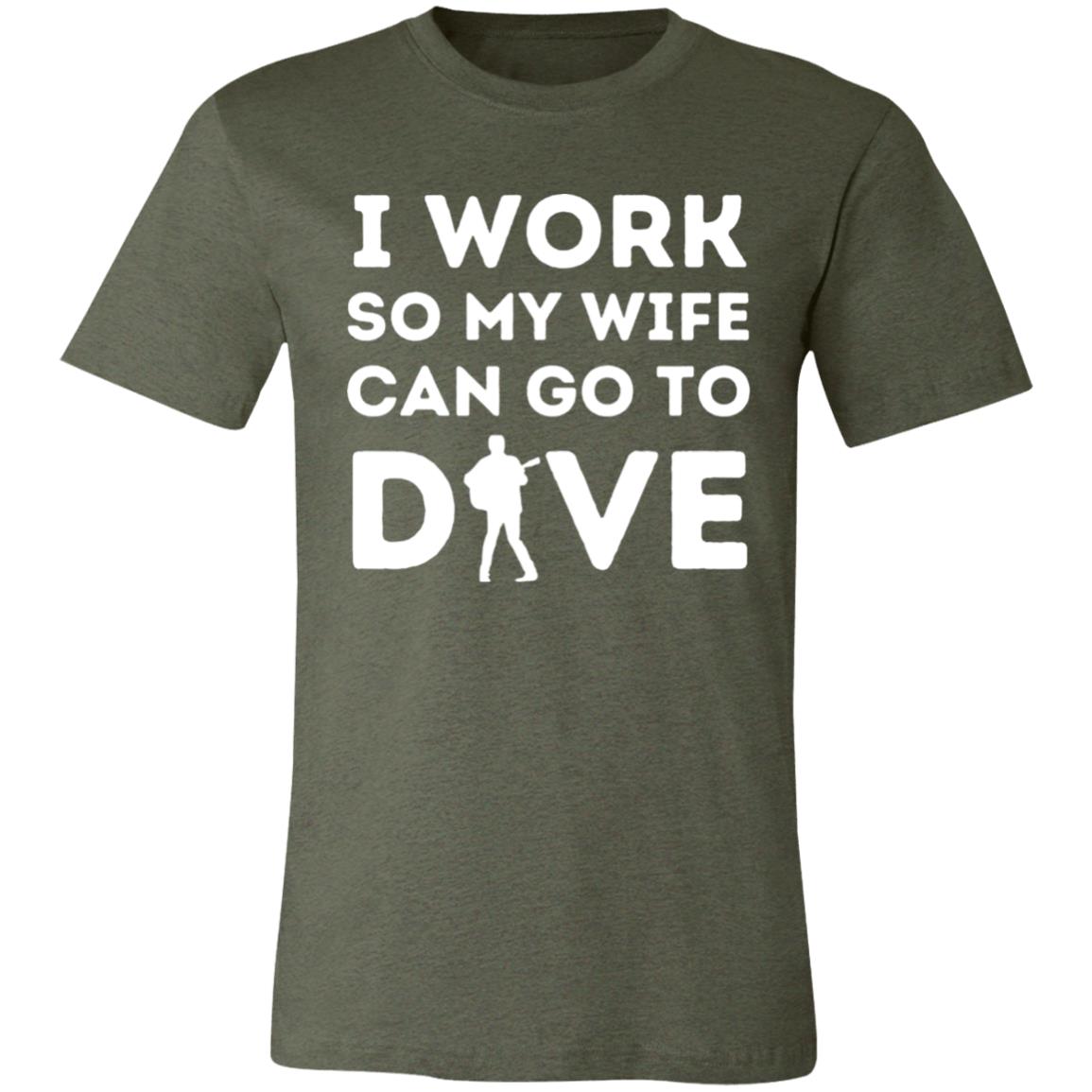 I Work So My Wife Can Go To Dave T-Shirt | Funny DMB Tour Merch