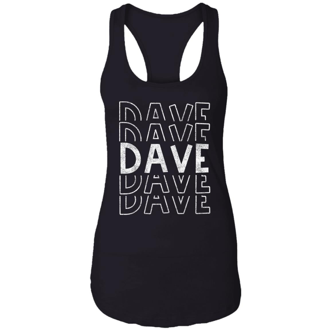 Stacked DAVE Retro Tank | DMB Women's Racerback Tank