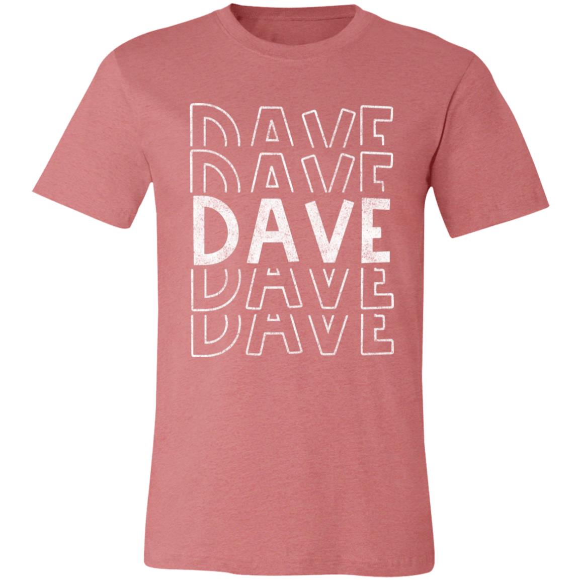 Stacked DAVE Retro Shirt | DMB Tee | Unisex Super Soft Premium Graphic T-Shirt