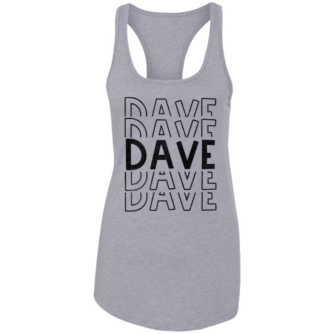 Stacked DAVE Retro Tank | DMB Women's Racerback Tank