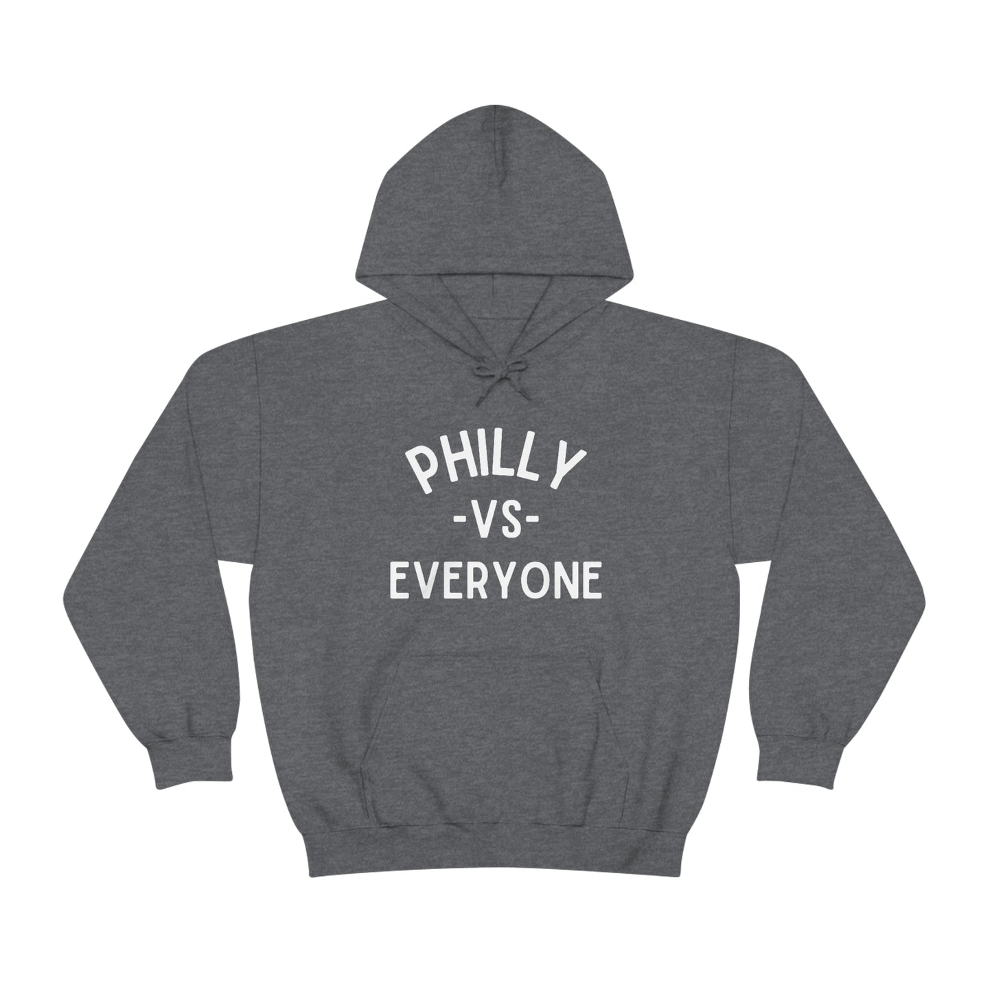 Philly Vs Everyone Funny Philadelphia Sports Hoodie | Premium Unisex Hooded Sweatshirt