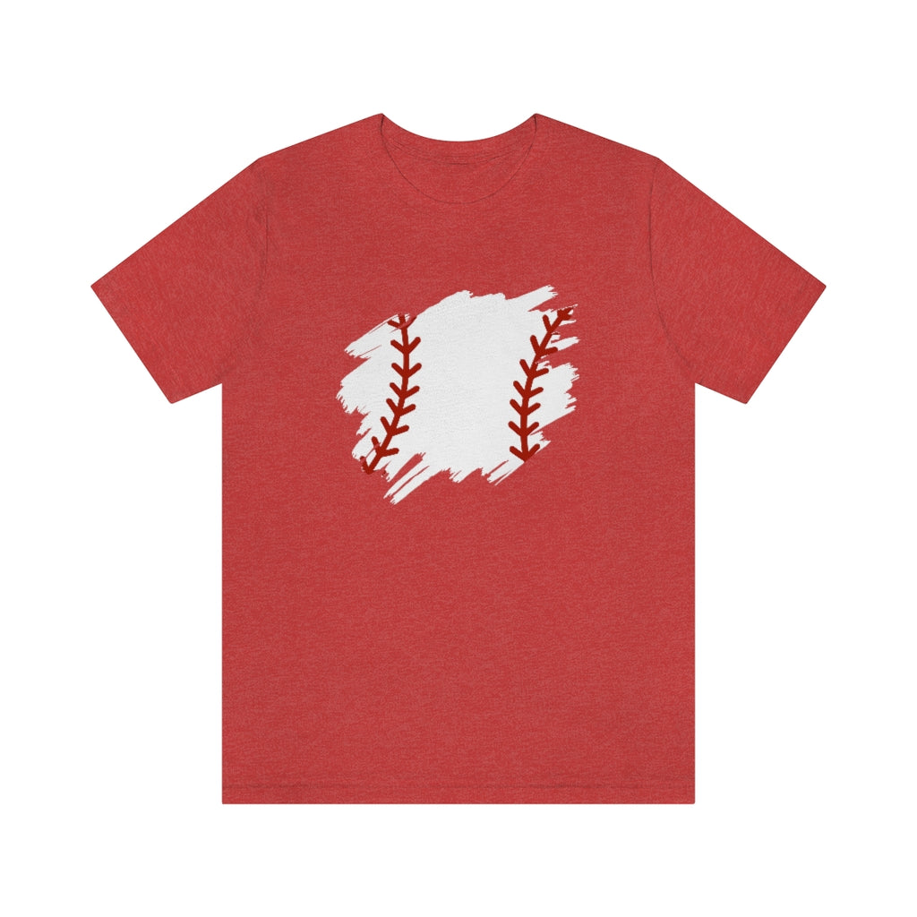 Distressed Vintage Baseball Graphic T-Shirt | Baseball Mom Shirt