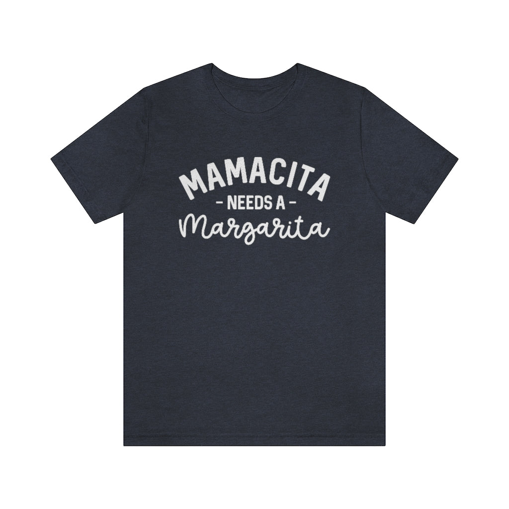 Mamacita Needs a Margarita Tee | Funny Mom Graphic T-Shirt