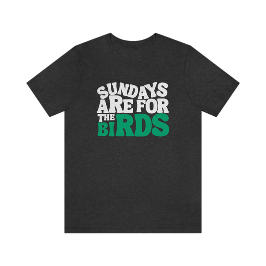 Sundays Are For The Birds Shirt | Philadelphia Football Shirt | Eagles Graphic T-Shirt