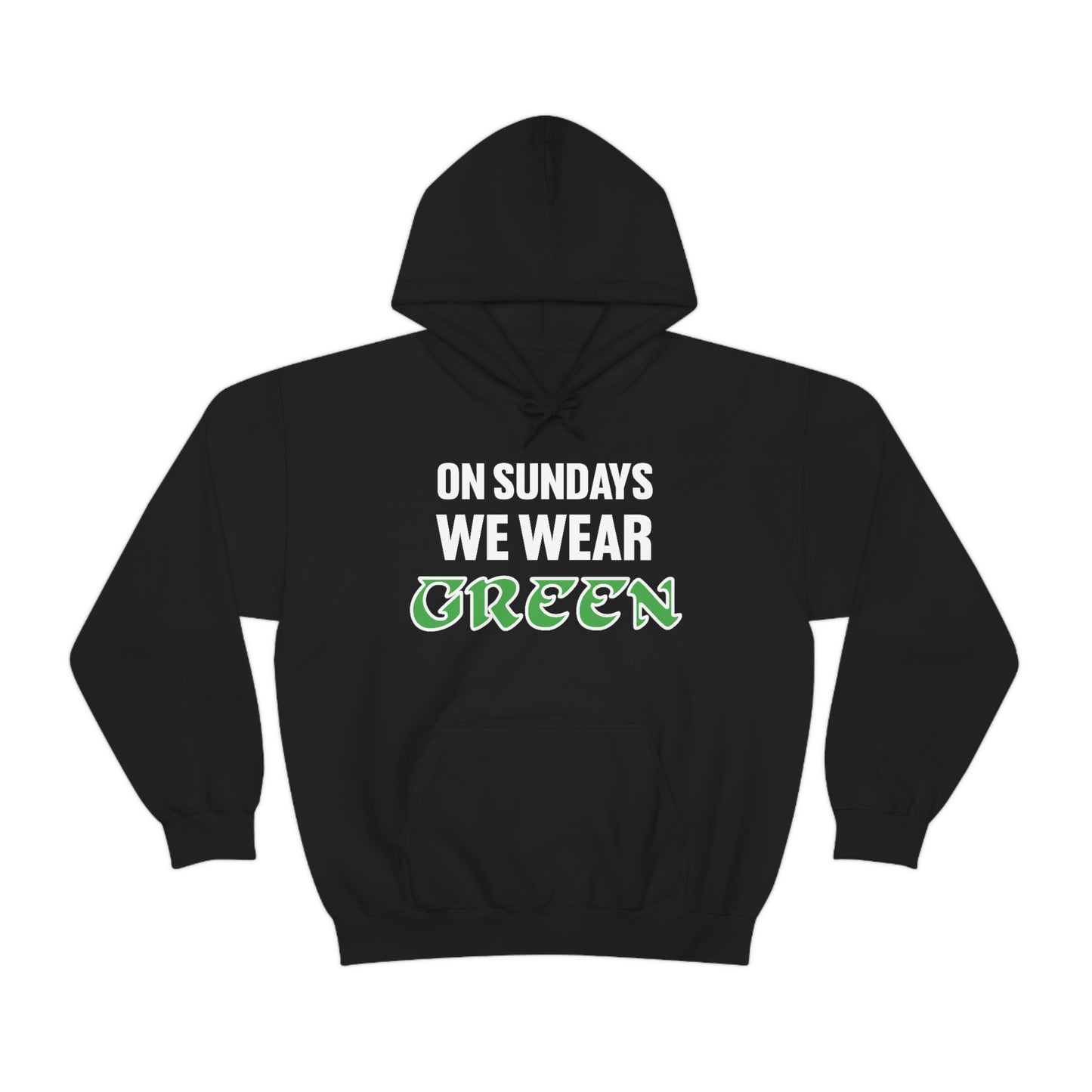 On Sundays We Wear Green Hoodie | Philadelphia Football Hoodie | Eagles Hoodie | Premium Unisex Hooded Sweatshirt